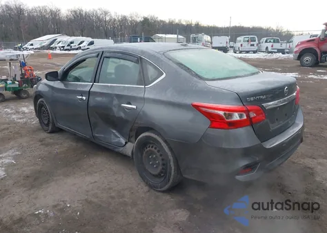 2017 Nissan Sentra Sv z USA, uszkodzony, nr VIN 3N1AB7AP3HL705735